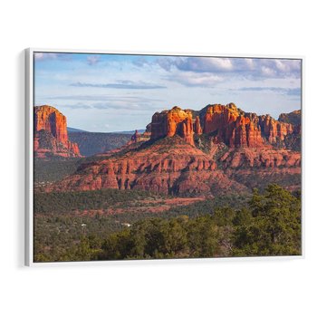 Obraz w ramie 100x70 - Majestatyczny Wielki Kanion - wielki kanion, perspektywa - rama biała