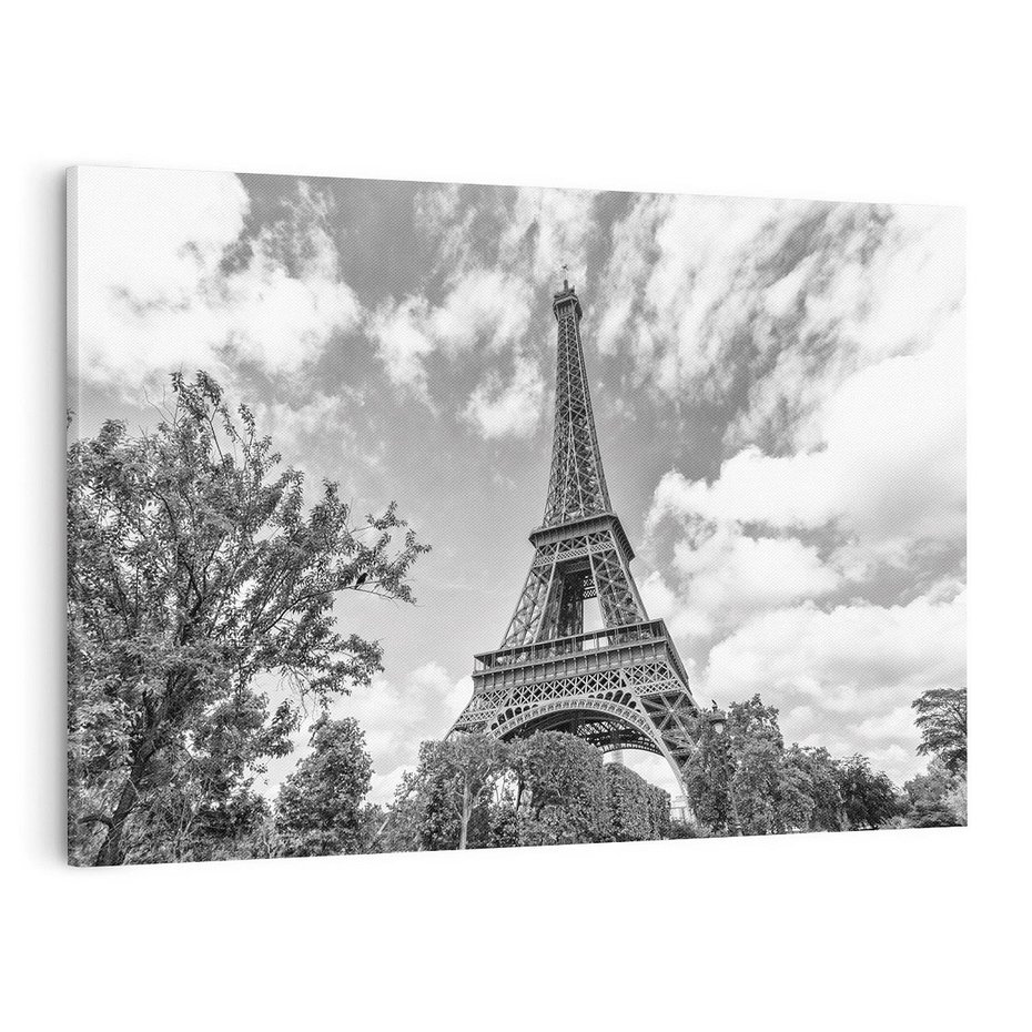 Obraz na płótnie 120x80 - Piękno architektury - Wieża, Eiffla