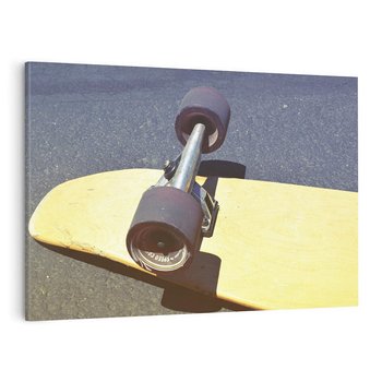 Obraz na płótnie 100x70 - Deskorolka - Sztuka Na Kółkach - deskorolka, skateboard