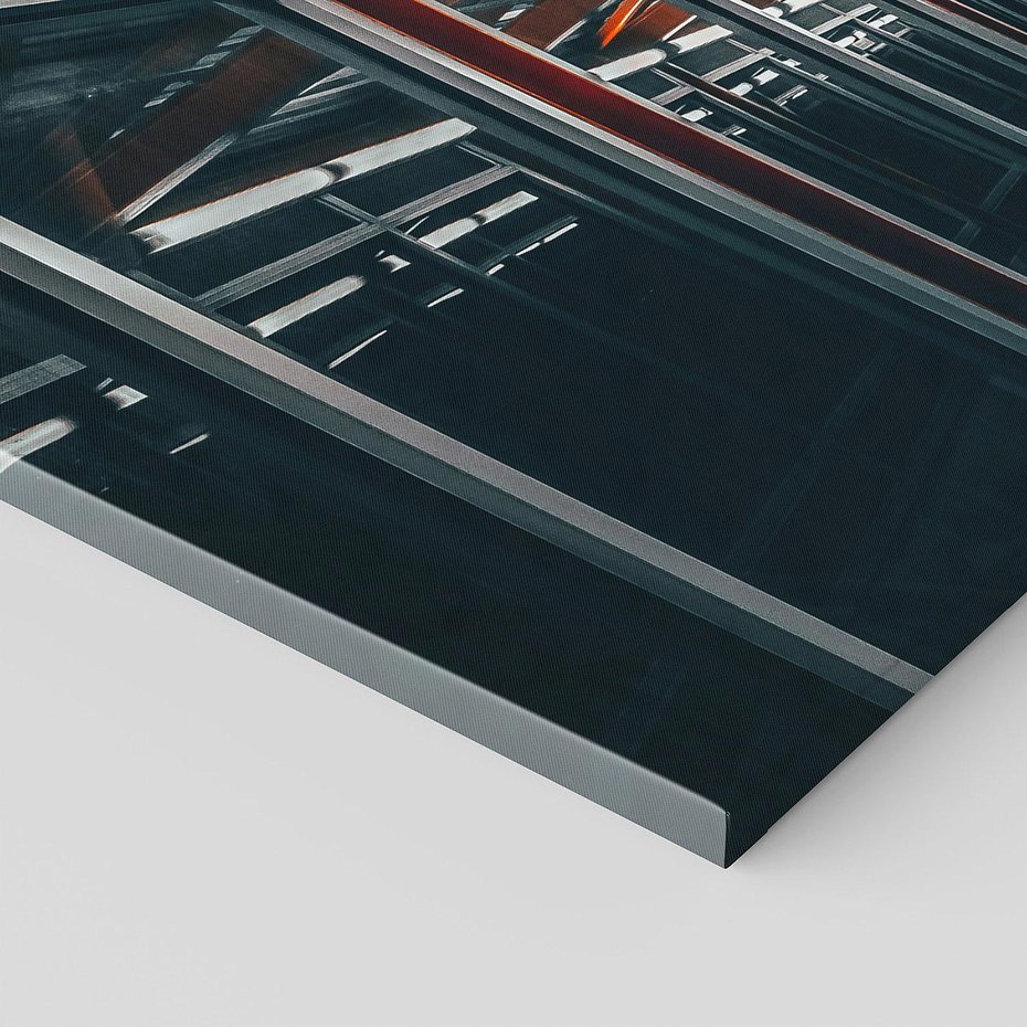 Obraz na płótnie 100x50 - Nieskończoność Przestrzeni - korytarz, perspektywa