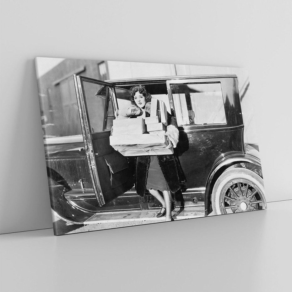 Obraz na płótnie 70x50 - Nostalgiczna Podróż - fotografia vintage, lata 30