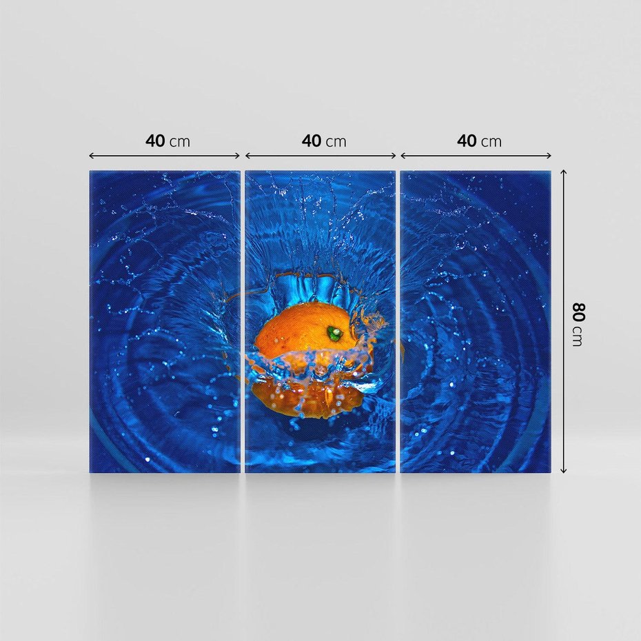 Obraz na płótnie 120x80 - Pomarańcza Owoce - pomarańcza, owoce