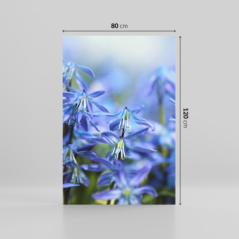 Obraz na płótnie 80x120 - Kwiatowa symfonia natury - kwiat, kwiaty