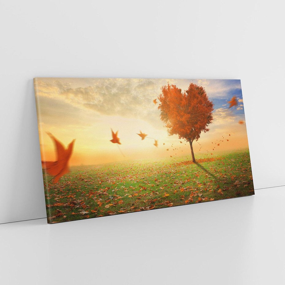 Obraz na płótnie 100x50 - Drzewo sercem natury - drzewo, serce