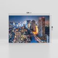 Obraz na płótnie 120x80 - Błyskawica w Azji - Tokio, Japonia