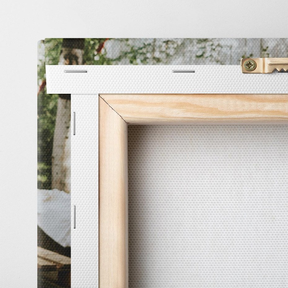 Obraz na płótnie 50x70 - Harmonia i Spokój - boho, relaks