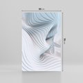 Obraz na płótnie 50x70 - Abstrakcyjne Przestrzenie - geometria, 3D