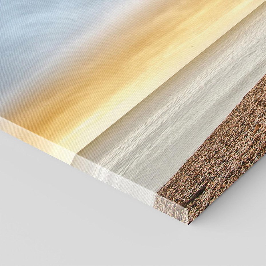 Obraz na płótnie 150x50 - Plaża Morza z Skałami - plaża, morze