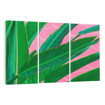 Obraz na płótnie 120x80 - Odezwij się do przeszłości - liście, retro