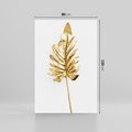 Obraz na płótnie 80x120 - Ponadczasowy Urok - złote, liście