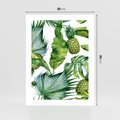 Plakat bez ramy 30x40 - Oaza Natury - liście, tropikalne