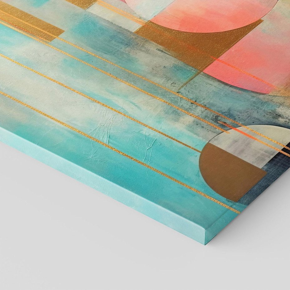 Obraz na płótnie 80x80 - Abstrakcyjny Bałagan - abstrakcja, obraz olejny