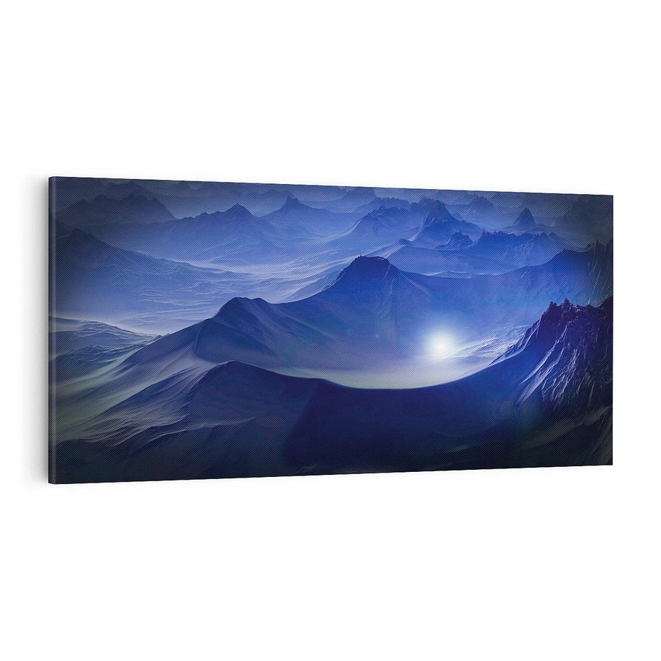Obraz na płótnie 120x60 - Górska sceneria - krajobraz, góry