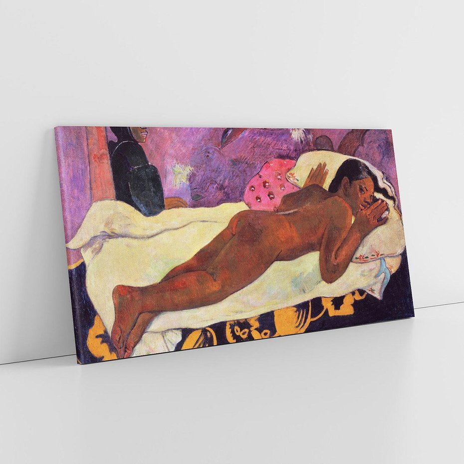 Obraz na płótnie 100x50 - Spirit of the Dead Watching 1892, Paul Gauguin - Reprodukcja - reprodukcja, obraz na płótnie