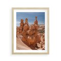 Plakat w ramie 40x50 - Spektakularne Formacje Naturalne - kanion, pustynia - rama drewno