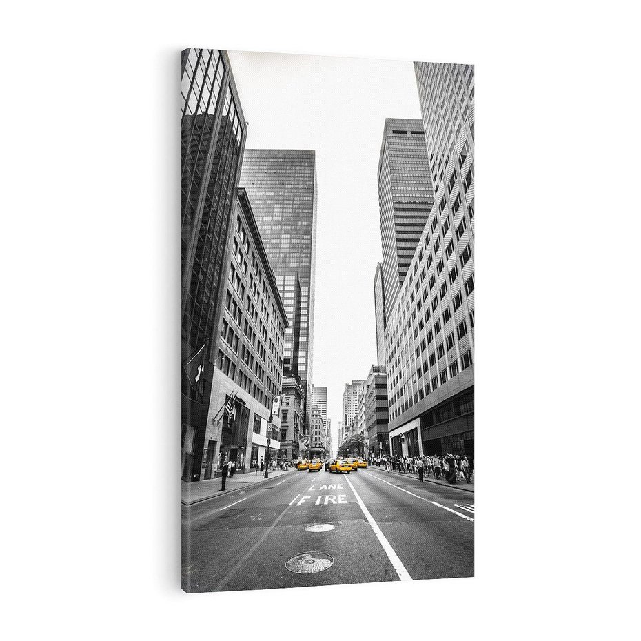 Obraz na płótnie 50x70 - Ulica Nowego Jorku - ulica, Nowy Jork