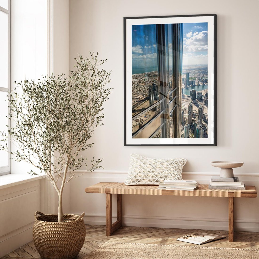 Plakat w ramie 50x70 - Architektura Budynków - budynki, architektura - rama czarna