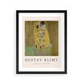 Plakat w ramie 40x50 - Sztuka Klimta - gustav klimt, pocałunek - rama czarna