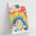 Obraz na płótnie 50x70 - Kolorowe Marzenia - obraz do pokoju dziecka, dziewczynki