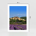 Plakat bez ramy 30x40 - Prowansalska Aura - lawenda, Prowansja
