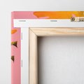 Obraz na płótnie 60x60 - Egzotyczna monstera - monstera, liść