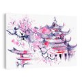 Obraz na płótnie 120x80 - Japońska Serenada: Obraz Azji w Twoim Domu - Japonia, obraz