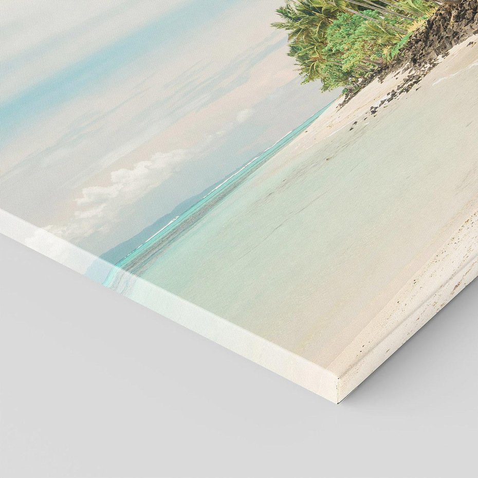 Obraz na płótnie 50x50 - Uczta Egzotycznych Marzeń - fotografia, rajska plaża