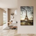 Obraz na płótnie 80x120 - Uroczystość w Paryżu - Paryż, wieża