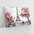 Obraz na płótnie 120x80 - Romantyczny Paryż - Paryż, Wieża