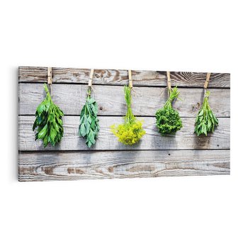 Obraz na płótnie 100x50 - Zielenina: Harmonia natury - zielenina