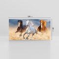 Obraz na płótnie 120x60 - Siła i elegancja - konie, galop
