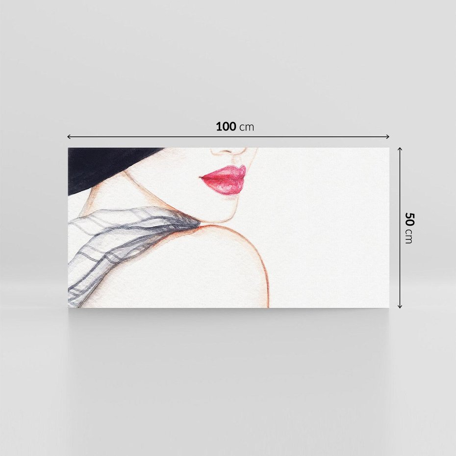 Obraz na płótnie 100x50 - Stylowa Ekspresja - kobieta, moda