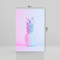 Obraz na płótnie 70x100 - Ananas Abstrakcja - ananas, abstrakcja