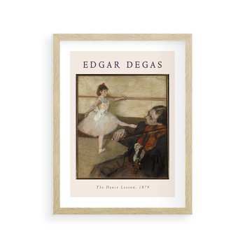 Plakat w ramie 50x70 - Klasyka Baletu - Edgar Degas, reprodukcja obrazu - rama drewno