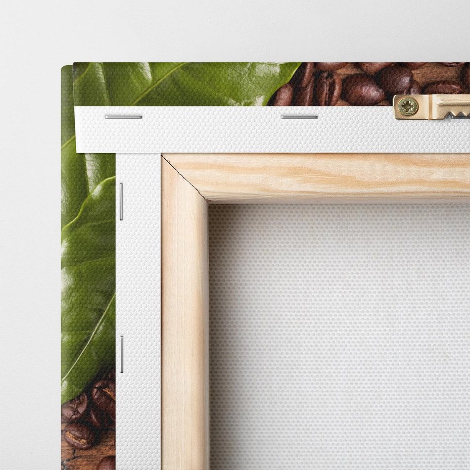 Obraz na płótnie 100x70 - Zmysłowa kawa: aromat i smak - kawa