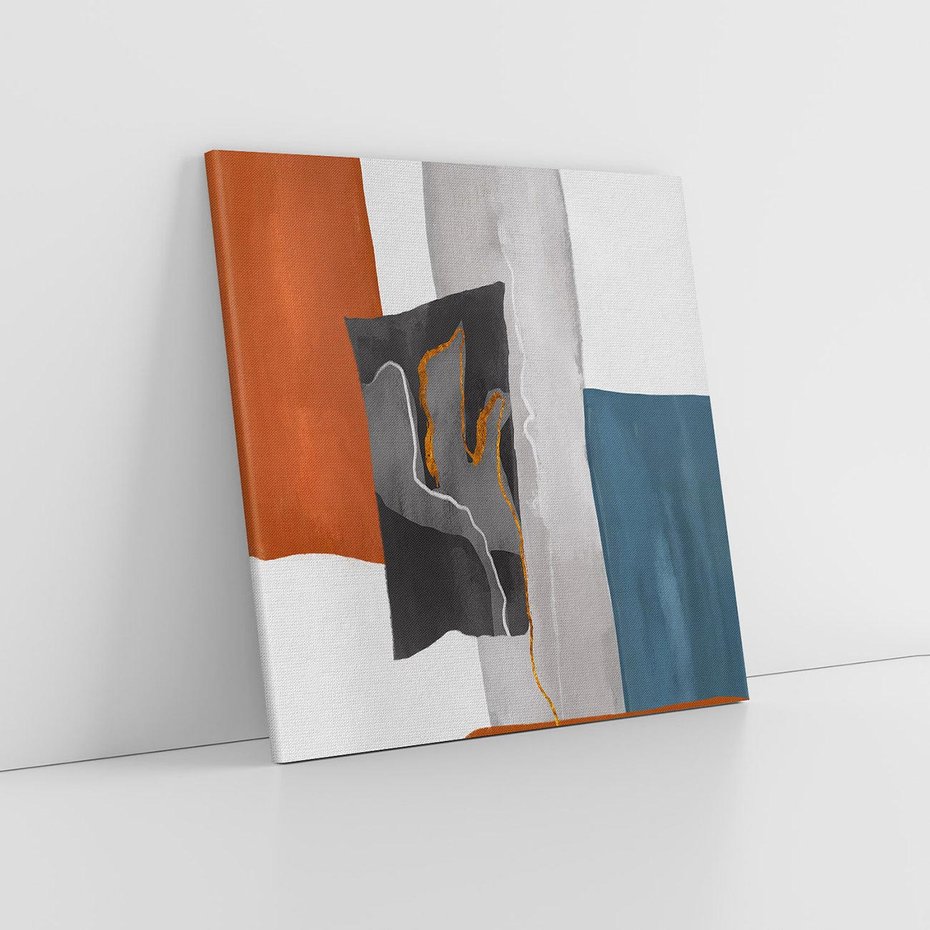 Obraz na płótnie 40x40 - Nowoczesna geometria - nowoczesny, geometryczny