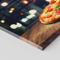 Obraz na płótnie 70x50 - Smak i tradycja - pizza, Włochy