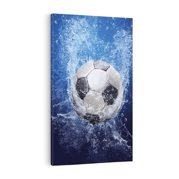 Obraz na płótnie 50x70 - Młodzieżowy Zapał - piłka, młodzieżowy