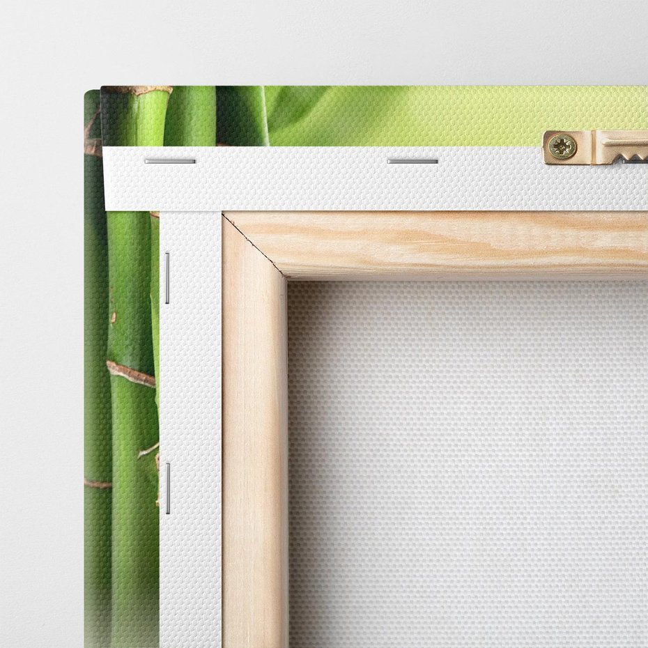 Obraz na płótnie 120x80 - Relaks i Ukojenie - SPA, bambus