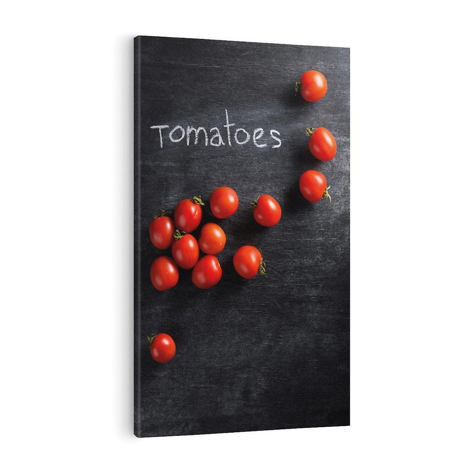 Obraz na płótnie 50x70 - Świeżość Smaku - pomidory, kuchnia