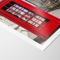 Plakat bez ramy 30x40 - Ikoniczna budka telefoniczna w Londynie - budka, telefoniczna