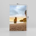 Obraz na płótnie 70x100 - Plaża Morza z Skałami - plaża, morze