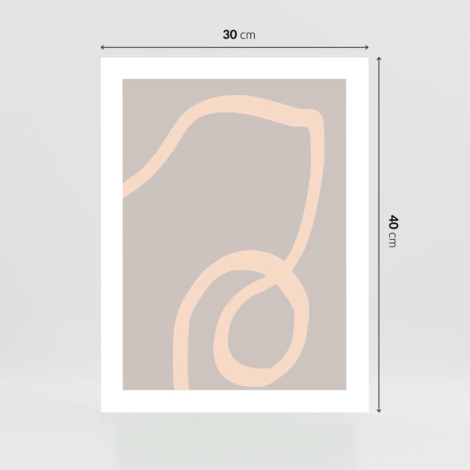 Plakat bez ramy 30x40 - Wystylizowana Rewolucja - minimalistyczny obraz, nowoczesny