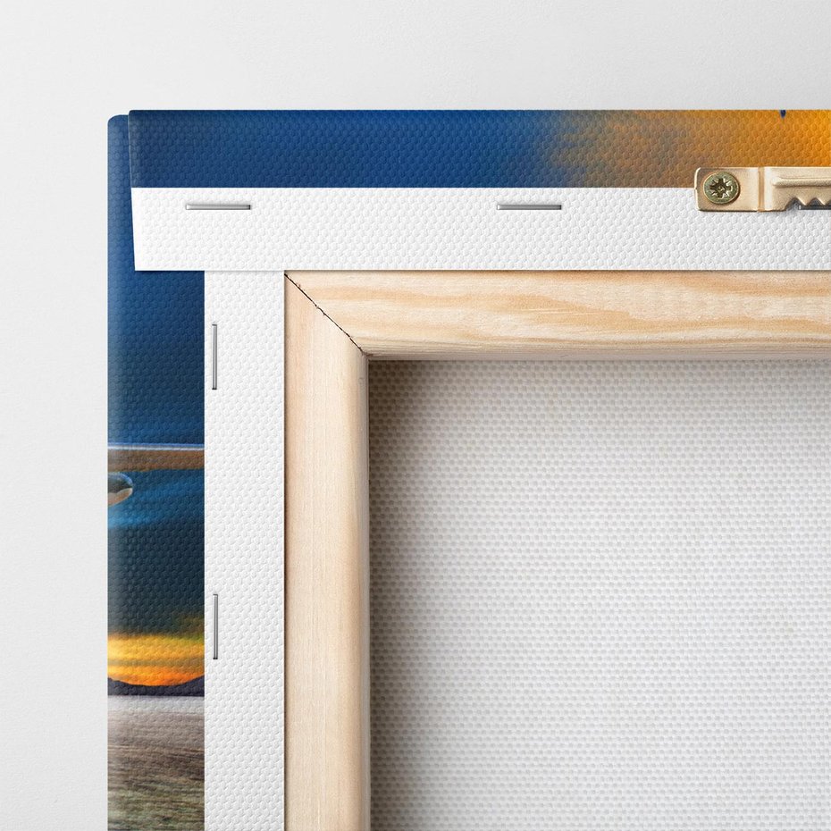 Obraz na płótnie 80x120 - Moc wojskowego transportu: Samolot na misji - samolot, wojsko