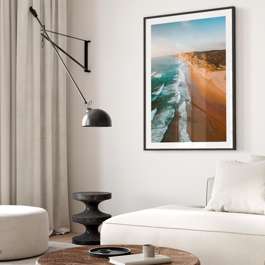 Plakat bez ramy 40x50 - Z Lotu Ptaka - fotografia, plaża