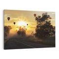 Obraz na płótnie 70x50 - Krajobraz drogowy - krajobraz, droga
