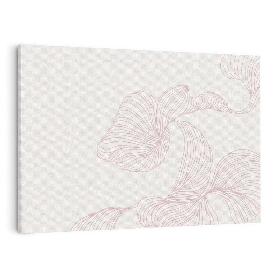 Obraz na płótnie 100x70 - Szept marzeń i tajemnic - abstrakcyjne, roślinne ornamenty