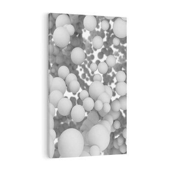 Obraz na płótnie 80x120 - Abstrakcyjne balony w locie - kule, abstrakcja