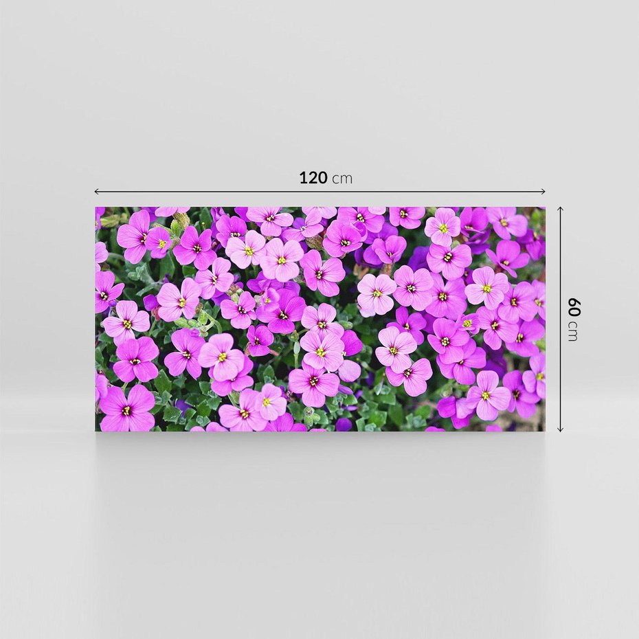 Obraz na płótnie 120x60 - Kwiatowa poezja w pastelowych odcieniach - kwiat, kwiaty