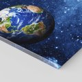 Obraz na płótnie 70x50 - Kosmiczne podróże na Ziemię - kosmos, ziemia